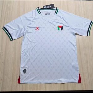 Brand New Official 2025 Kelme Palestine Jersey size Large